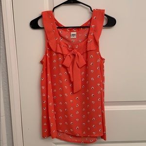 LC Lauren Conrad Pink Minnie Mouse Blouse (kohl’s)